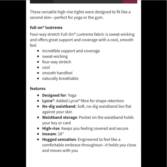 Lululemon Wunder Under Hi-Rise Tight Snow Washed Size 6 Washed Luna 28" - Picture 4 of 12